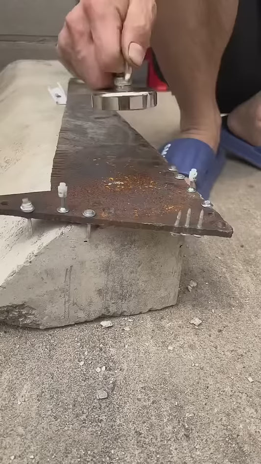 4 Speed Adjustable Manual Steel Concrete Nail Gun Tool